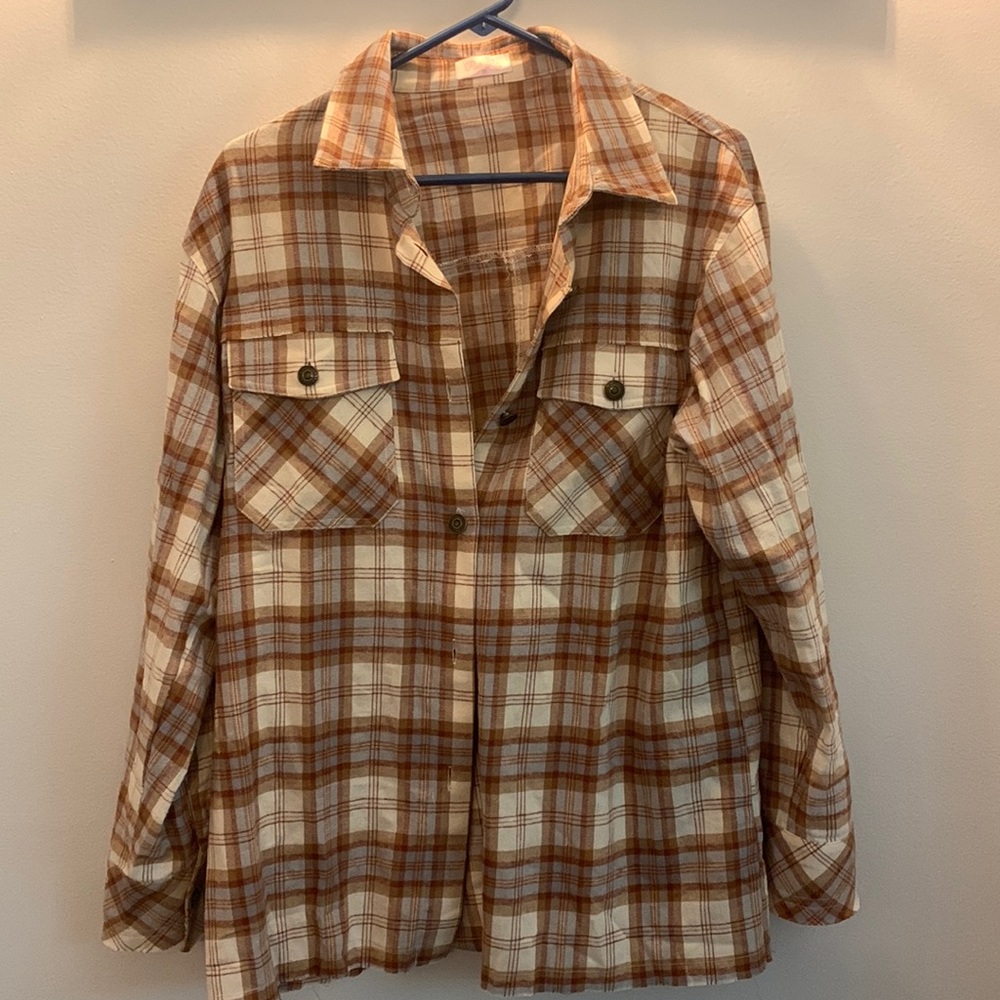 Pink Lilly flannel
